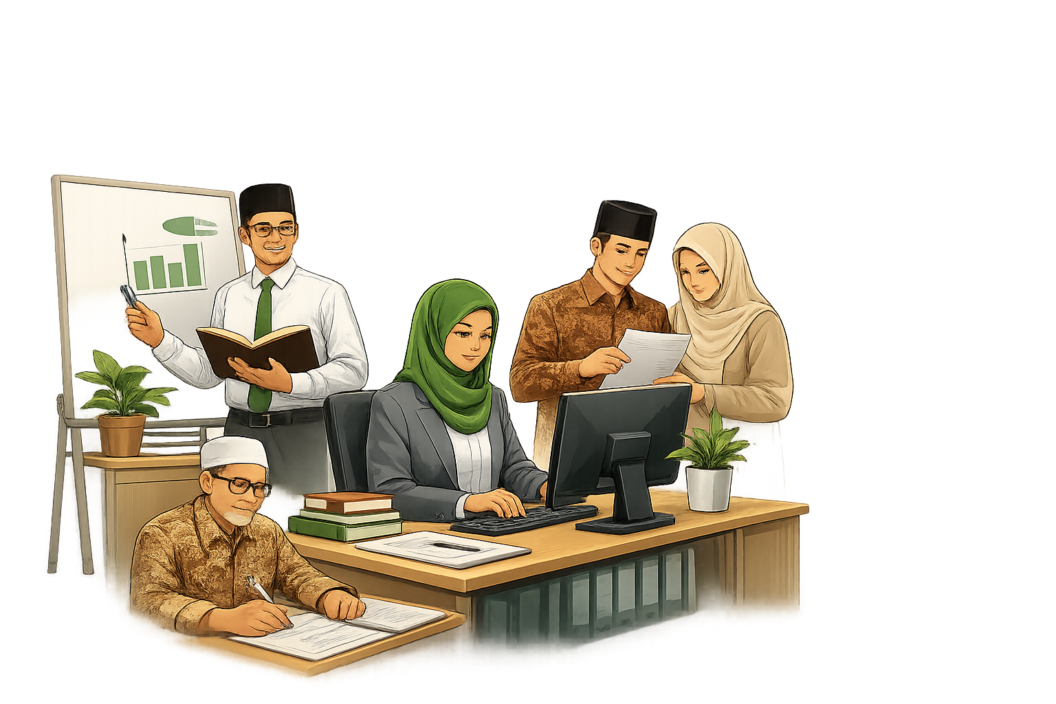 Ilustrasi Kepegawaian